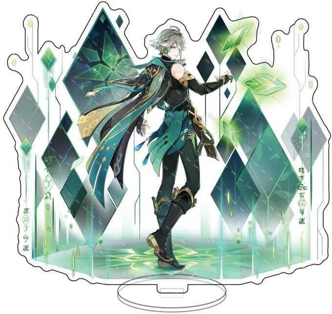 Genshin Impact - Llavero Genshin Impact Figure, colección de adornos periféricos acrílicos Genshin Impact Merch