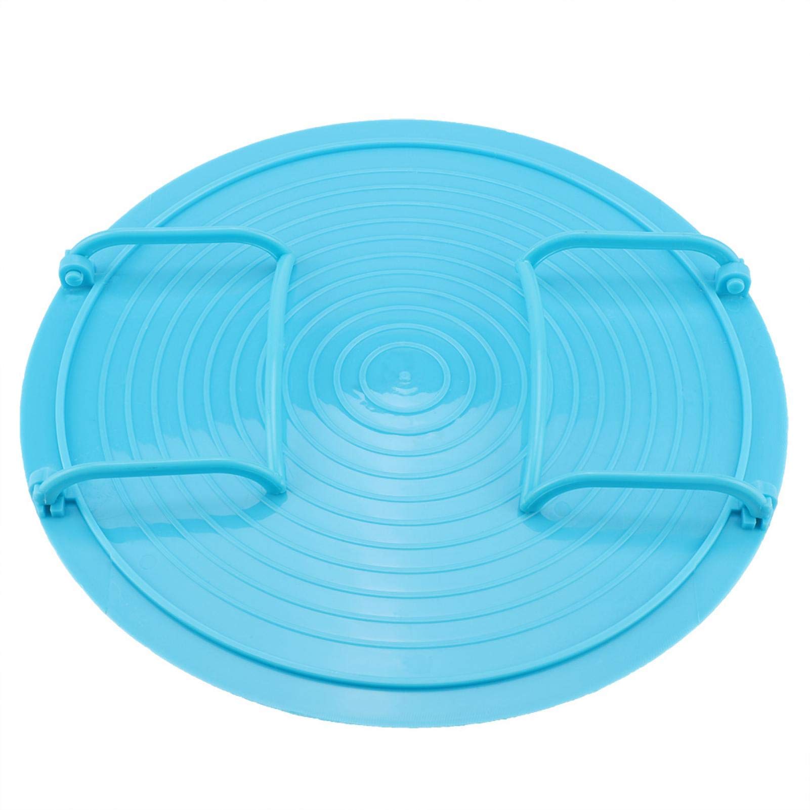 Vassoio Microonde 3-in-1 Con Maniglie - Griglia Portapiatti, Copri Cibo Antischizzo E Supporto Pieghevole | Blu, Verde O Rosa - Foto 9