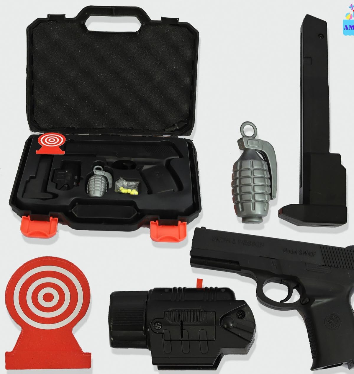 Kids Police Role Play Toy Set with Handcuffs and Gear