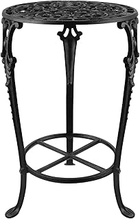 Vintage Cast Iron Plant Stand, 18.8