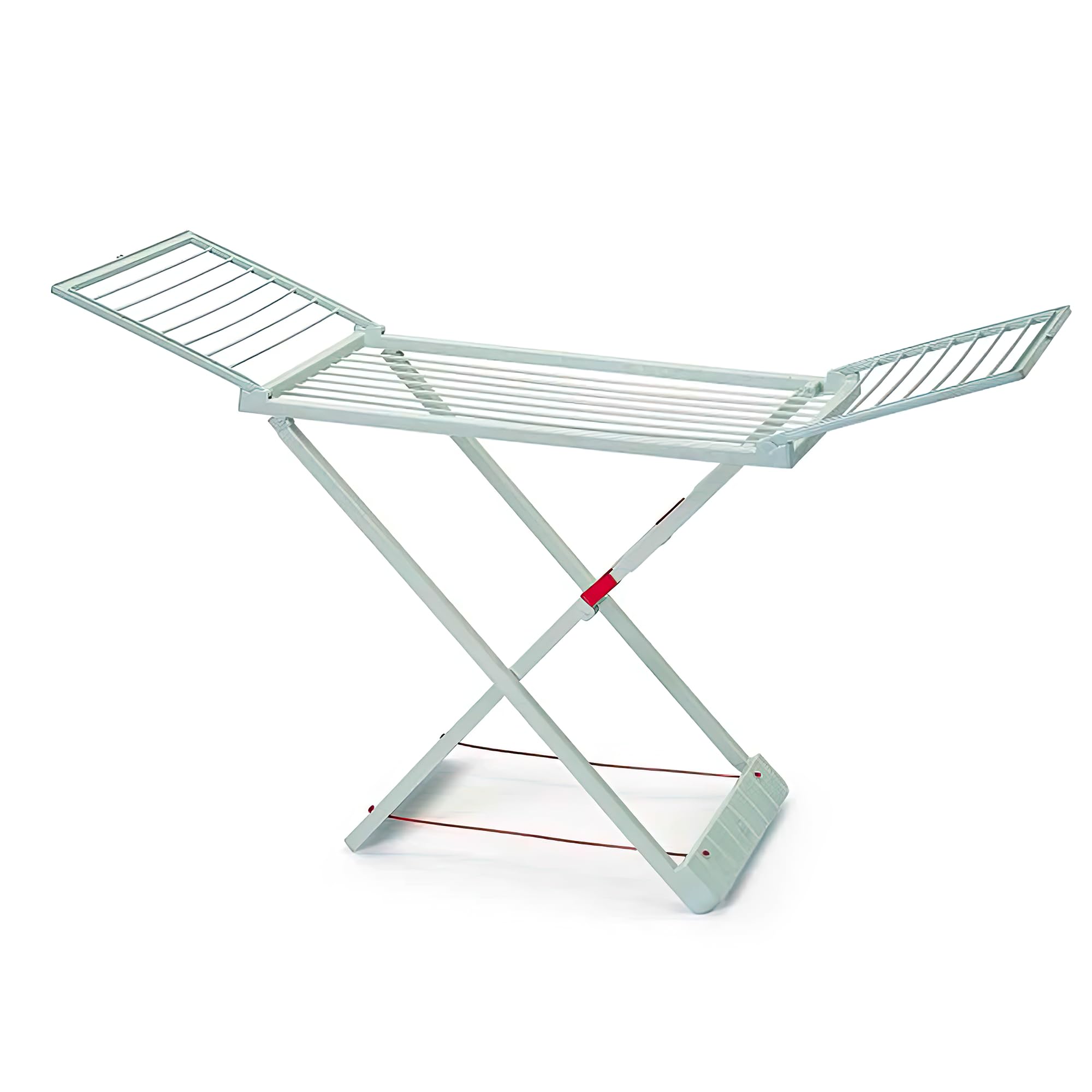 ForenTex Tendederos Plegables con alas, Hecho de Resina, Superficie de tendido 20 m, con Bloqueo de Seguridad, Resistente al Sol, Incluye 20 Pinzas (Blanco) — view 8