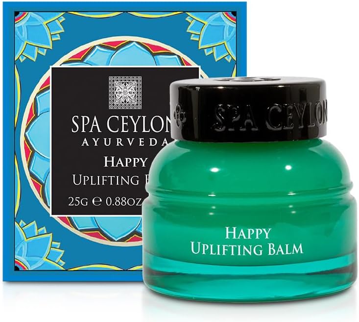 HAPPY Uplifting Balm | Citrus Spearmint essential oil balm | Naturally Refreshing | Revitalizing | 100% Vegetarian | 25g