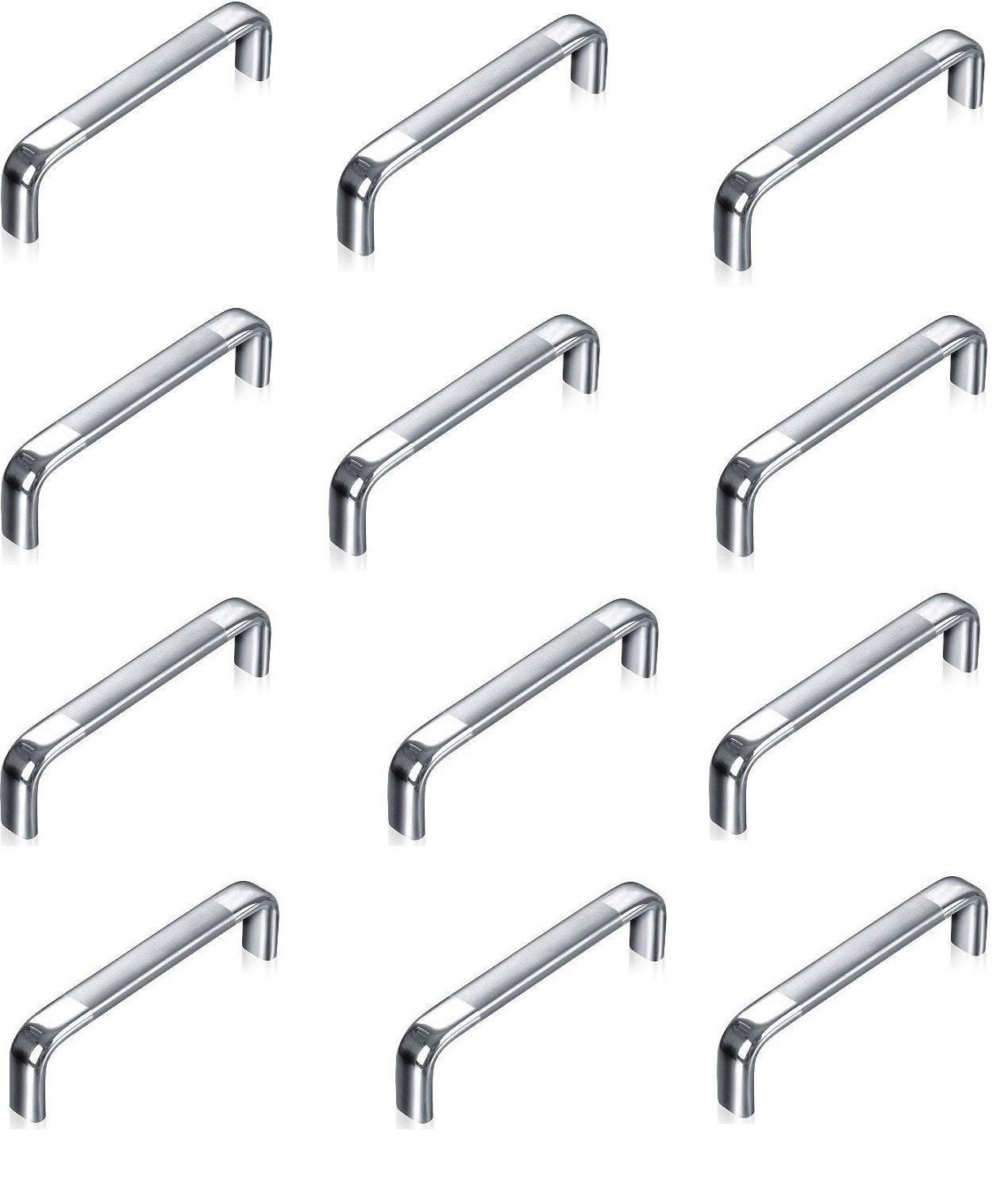Husainy Stainless Steel Oval D-Drawer/Cabinet Handles (6-inch) - Pack of 12 (B07X2YFBSJ) Amazon Price History, Amazon Price Tracker