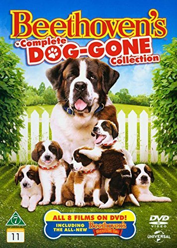 Beethoven (Complete Dog-Gone Collection) - 8-DVD Box Set ( Beethoven / Beethoven's 2nd / Beethoven's 3rd / Beethoven's 4th / Beethoven's 5th [ Origen Danés, Ningun Idioma Espanol ]
