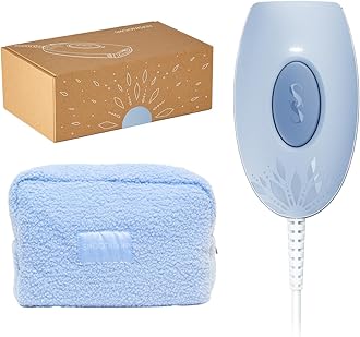 SMOOTHSKINPure Mini Lite Blue & Teddy Pouch: IPL Laser Hair Removal Device, Long-Lasting Body, Bikini, Facial Hair Removal, Alternative to Laser & Bikini Shaver