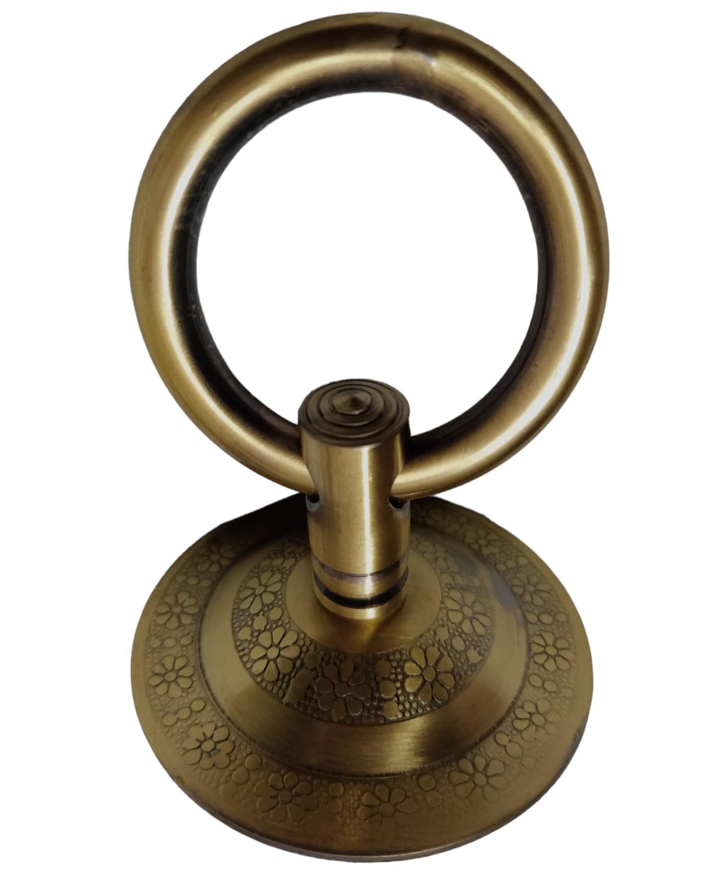 キル　オールドジャラ Jhulawala.Com Antique Brass FinishBottom Kada for Swing Patio