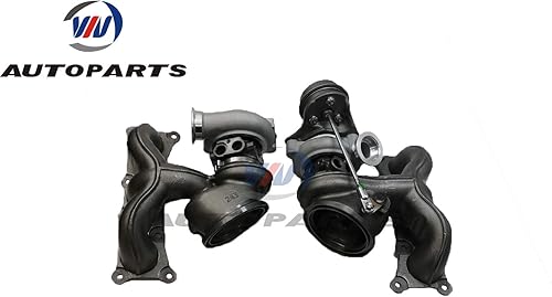 Miniatura 8 de Actualizado TD04-17T 49131-07031+07041 Billet Twin Turbocompresores para E89 E90 E91 E92 E93 335i LHD actualizado a 650 caballos de potencia
