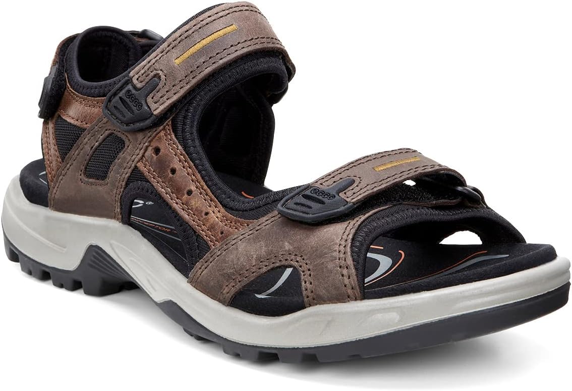 ECCOWomens Offroad 069563 Leather Textile Sandals