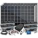 Produktbild 3.000 Watt Insel Solaranlage autarke PV-Anlage mit 1.040Ah Batterien, 960W Solarpanelen, 4 Solarbatterien, MPPT Laderegler, Sinus Wechselrichter, installationsbereit
