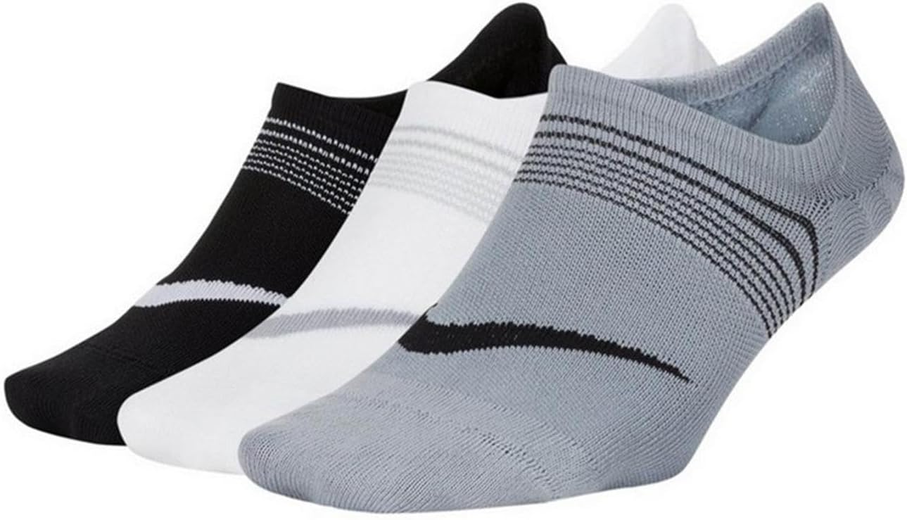 Nike Women's Everyday Plus Lightweight Training Footies (3 Pair)