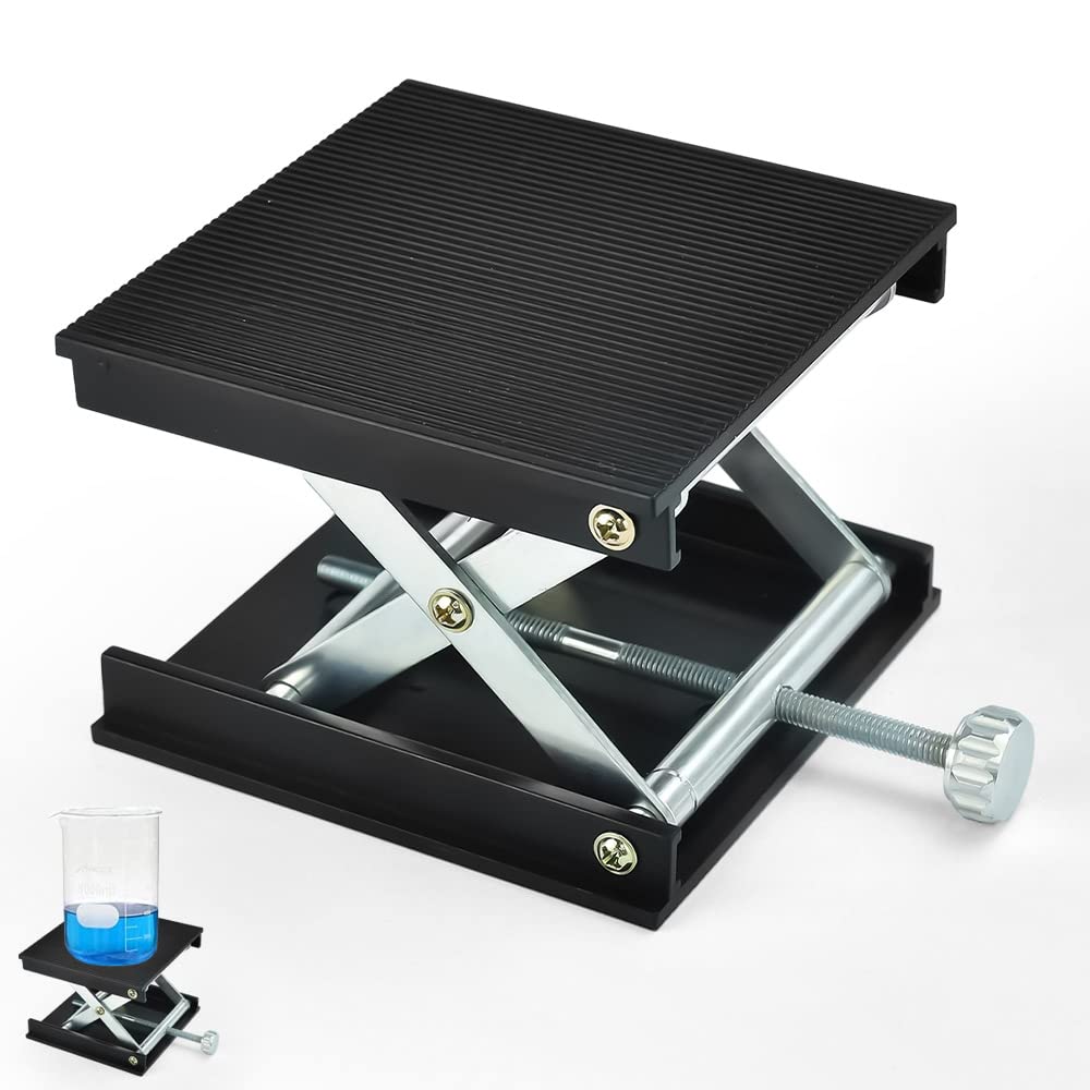 Amazon.co.jp: SIYINGSAERY 実験台 昇降台 90mm×90mmラボジャッキ ミニ