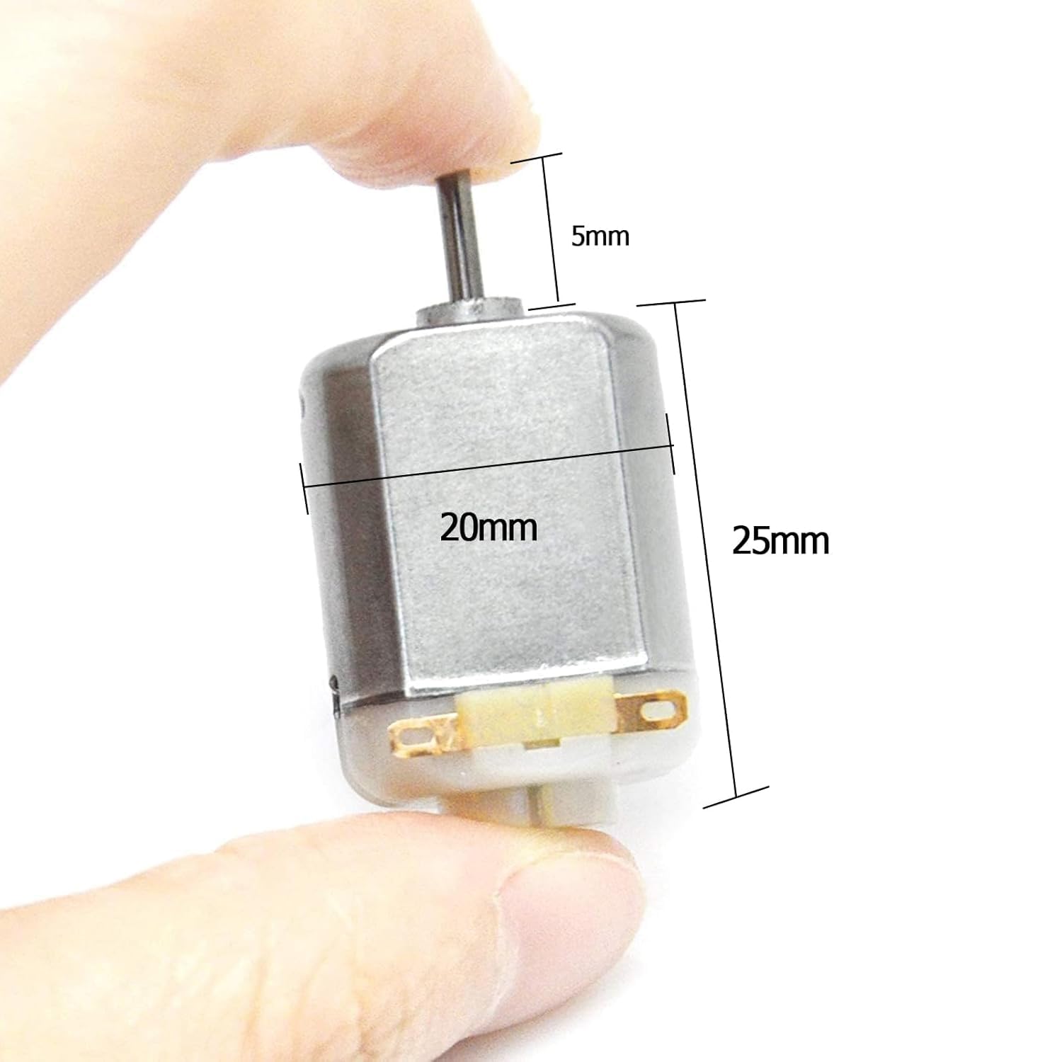 ZHIQIN 6 Pcs mini DC moteur electrique 130 moteur électrique 3-6V mini moteurs électriques 15000 RPM/Min pour Projets de Bricolage ZHIQIN 6 Pcs mini DC moteur electrique 130 moteur électrique 3-6V mini moteurs électriques 15000 RPM/Min pour Projets de Bricolage