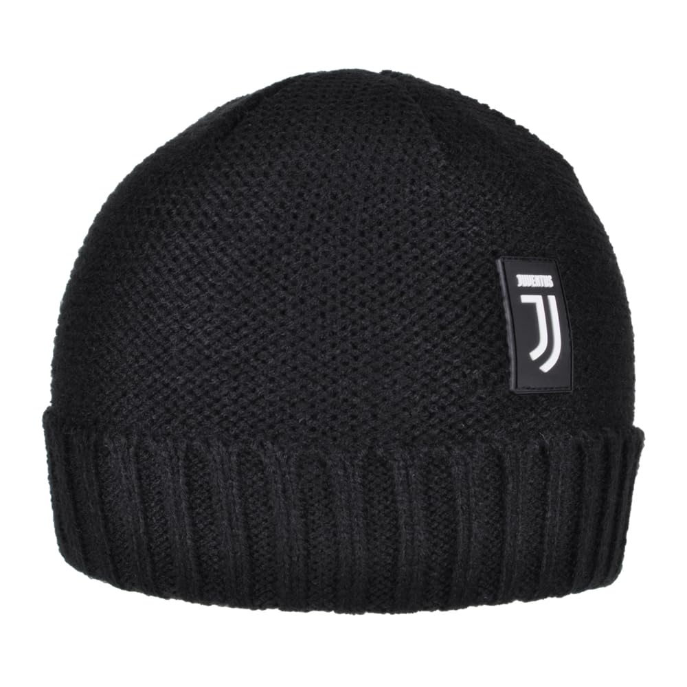 Cappello Skipper a Maglia Juventus con Logo in Gomma