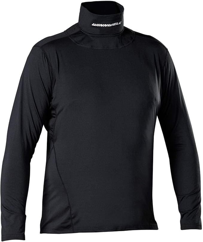 Winnwell Hockey Neck Guard Shirt Cut Resistant Shirt, Ideal for Ice