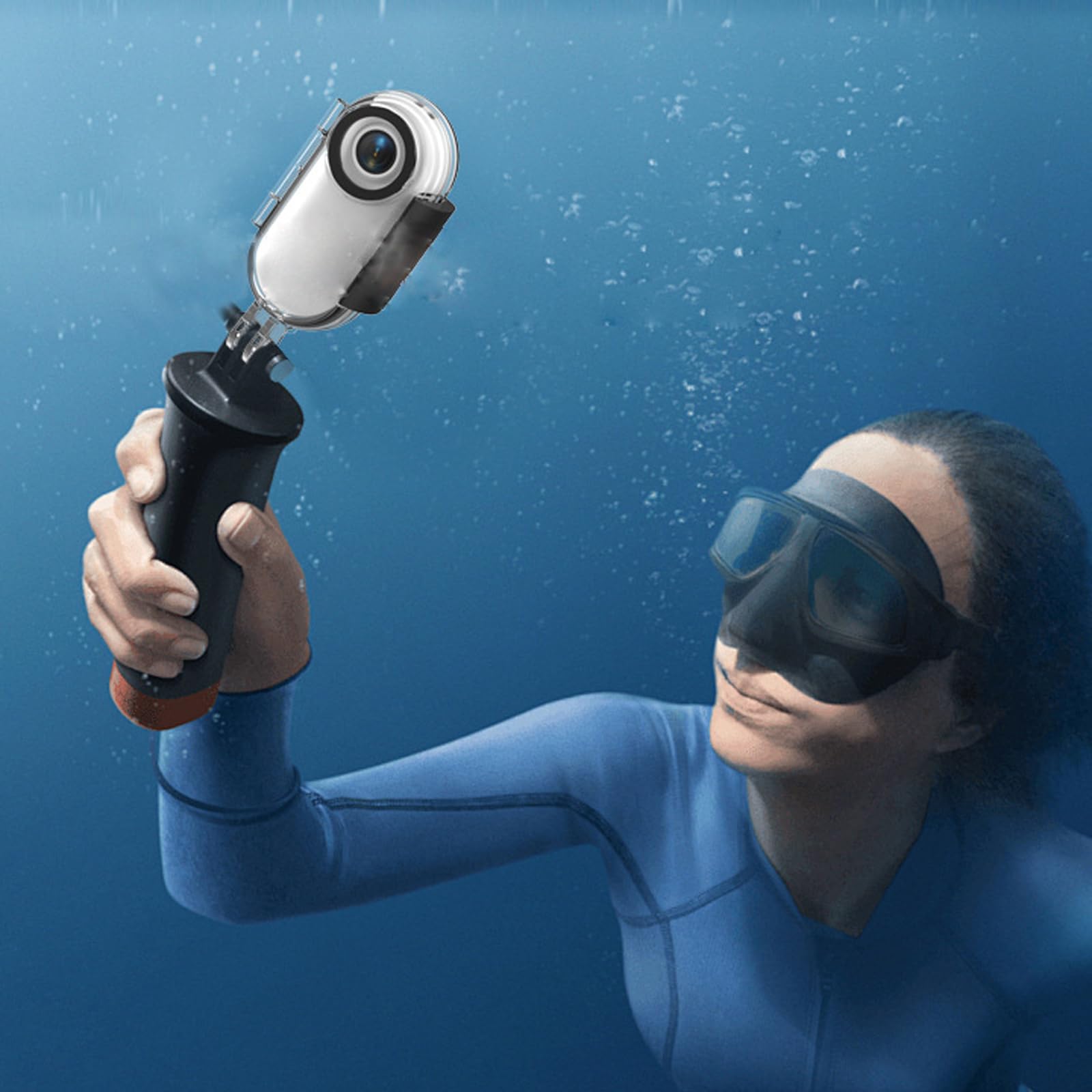 Povorapro 4K Mini Action Cam - WiFi Körperkamera Wasserdicht 120° Weitwinkel