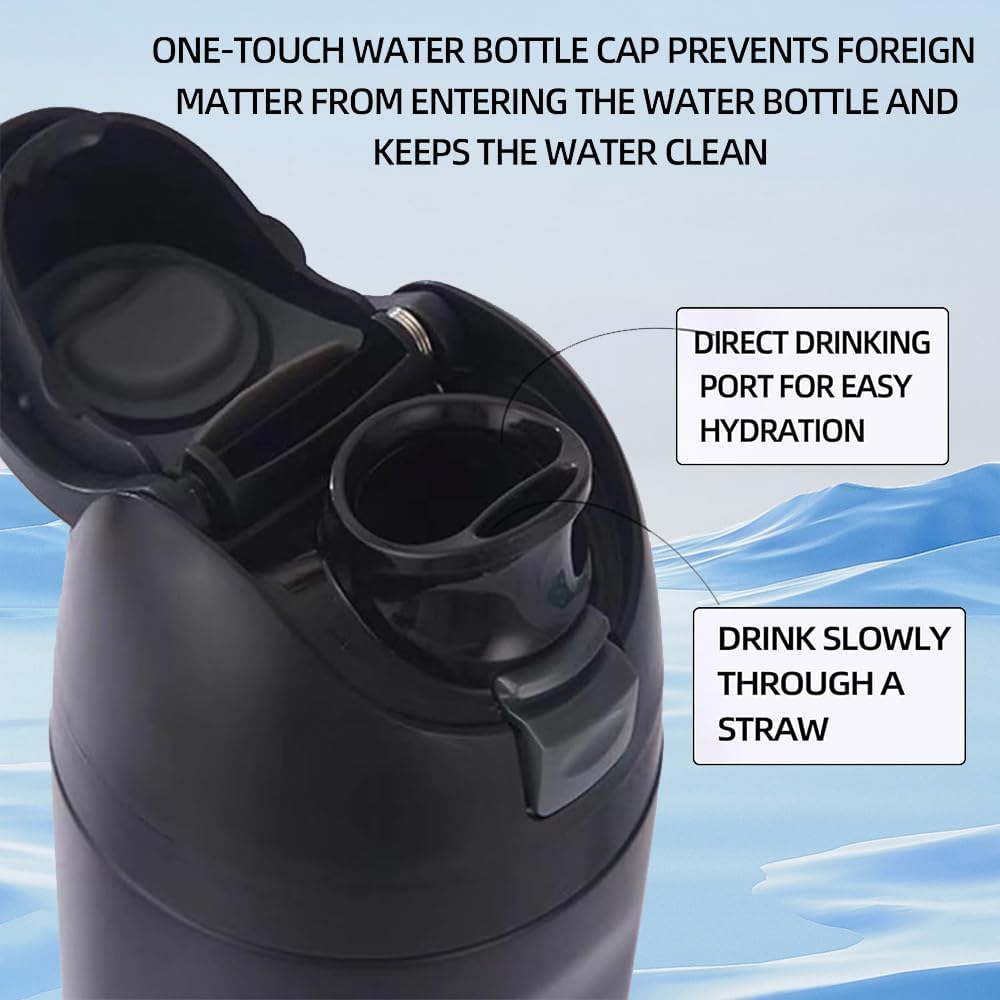 Replacement Lid For Owala Freesip Bottle - BPA-Free, One-Button, Leak-Proof Cap For 16-40oz - View #8