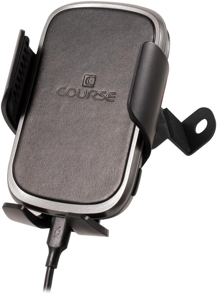 Course Motorsports DirectFit Magnetic Phone Mount and Car Phone Holder for Chevrolet Colorado/GMC (Canyon 2015+) (Automatic Gripping Charger (Black))