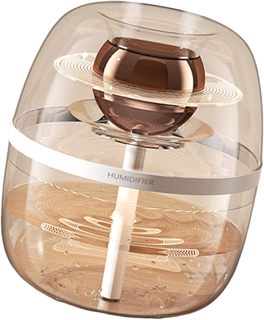 Large Capacity 3L Air Humidifier For Bedroom Office Double Sprays Low Noise Essential Oil Diffuser Night Light Office Humidifier