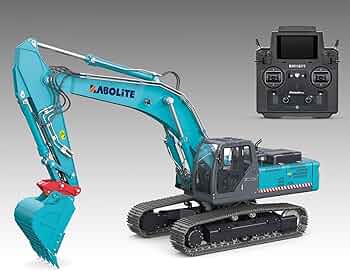 本格ラジコン油圧ショベルカー 高額ラジコン油圧ショベルの構成部品紹介です。FULL METAL RC