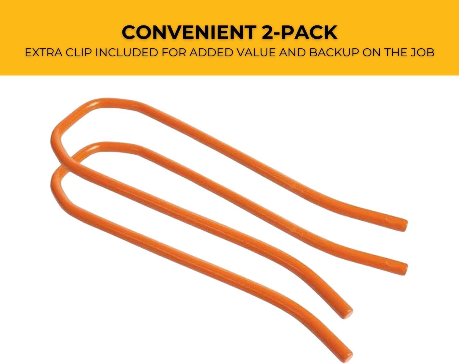 FastCap 80580 Spring Steel Joist Clip 2-Pack