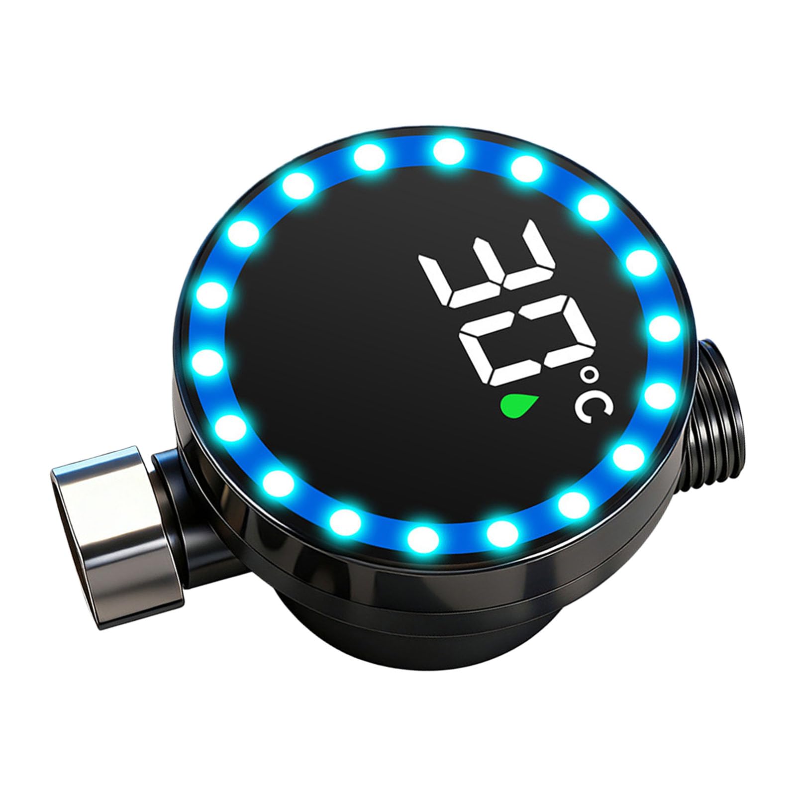 Multiple Purpose LED Faucet Thermometers Accurate Water Temperature Readout Easy to Use for Kitchen & Bathroom Providing Water Temperature Display