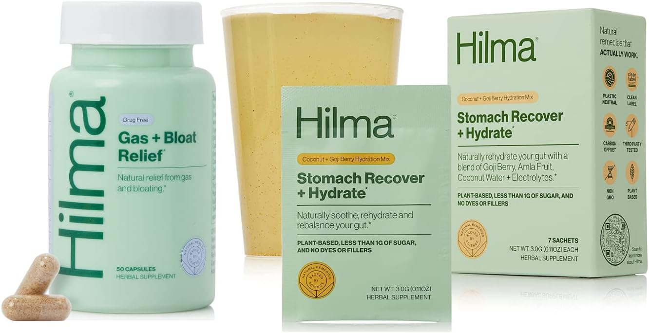 Hilma Natural Gas & Bloating Relief and Stomach Recover