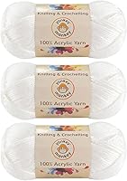 Vista 15 de Yonkey Monkey - Hilo acrílico de lujo, paquete de 3 unidades de 10.51 onzas para tejer ganchillo para manualidades (amatista 72)