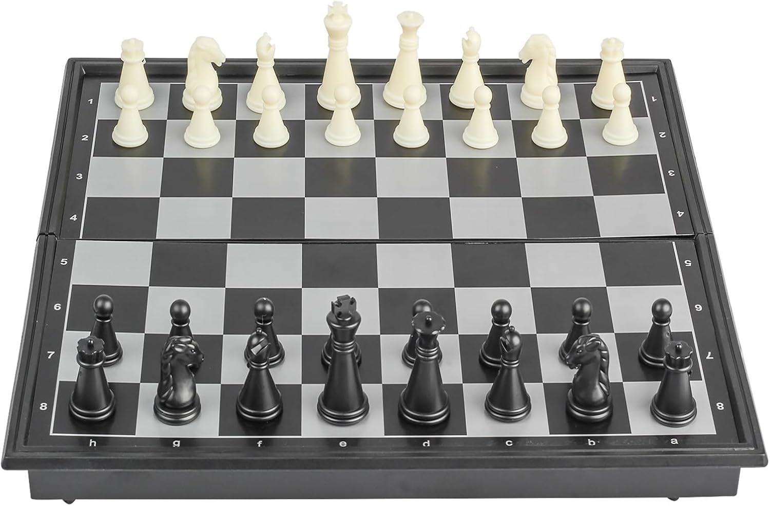 Travel Chess Set Magnetic Portable Folding Chess Board - Small Mini Chess Set - (Small / 7.6 Inch)
