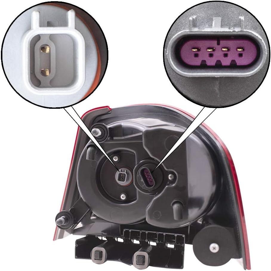 Brock Replacement Driver Tail Light Compatible with 2011-2014 Avenger 5182523AG