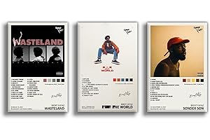 Brent Faiyaz Poster Set: Limited Edition Music Art for Dedicated Fans
