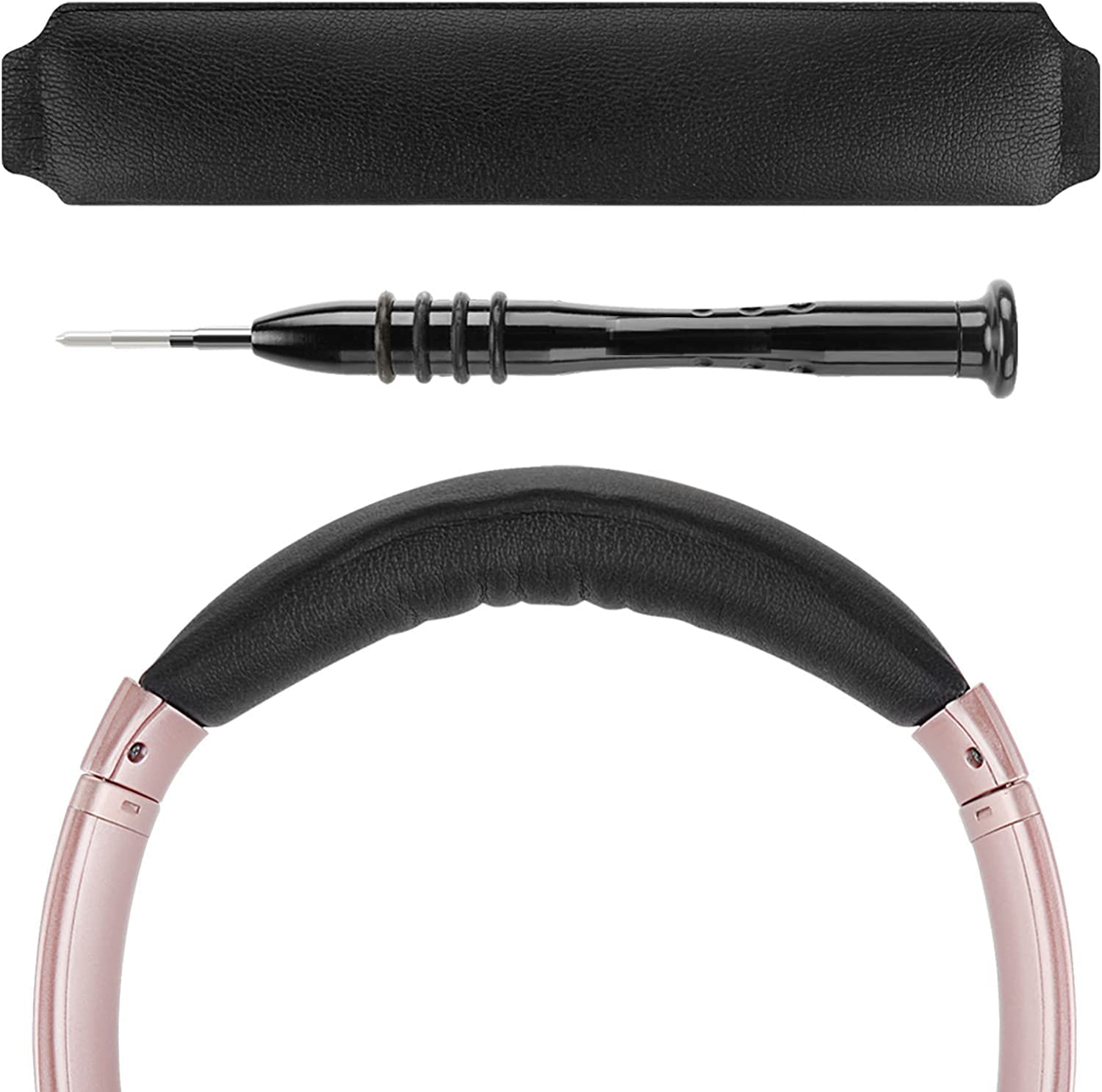 Mizi Protein Leather Headband Pad for Bose QC45, QC35