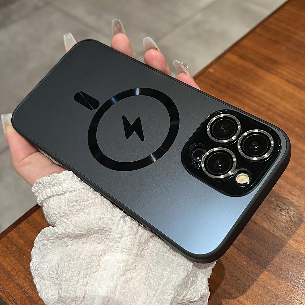 iphone14proMax用ケースカバー黒新品マットワイヤレス充電対応人気 Amazon.co.jp: iPhone 15 11 12 13 14 Pro Max ワイヤレス充電