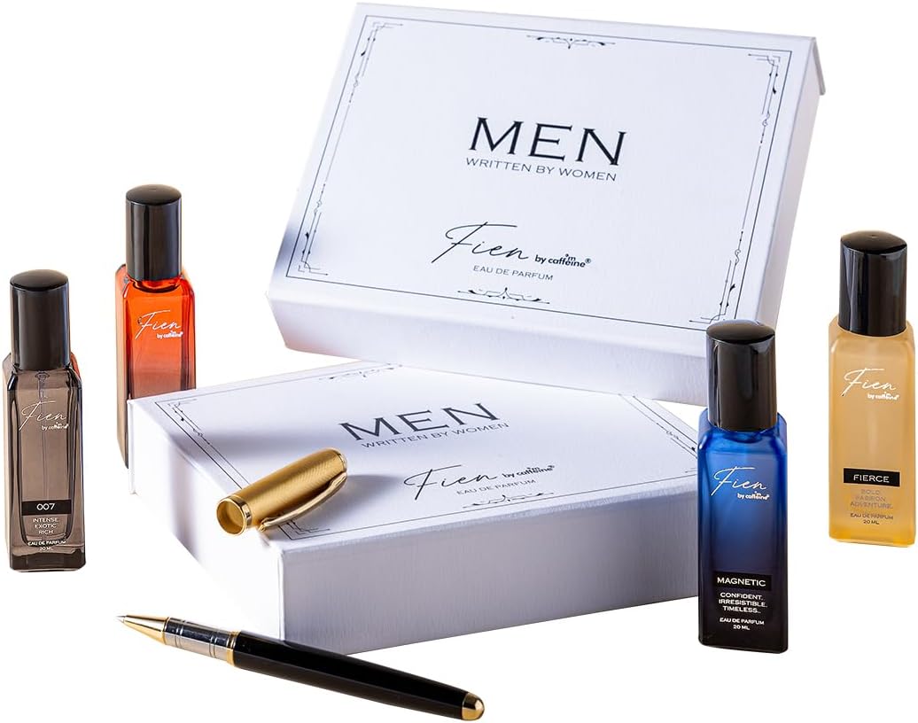 FIEN Perfume Men Written By Women | Perfume Gift Set for Men | 12 Hrs Long La...
