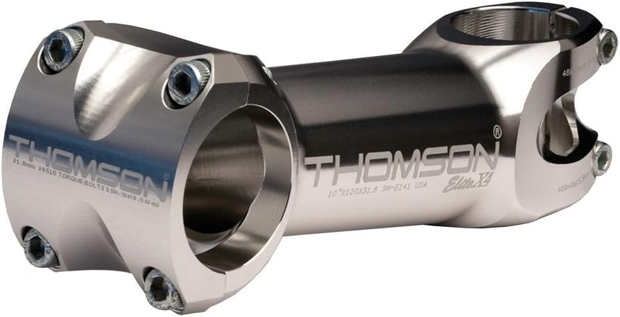 THOMSON アルミ ステム シルバー 31.8 90mm THOMSON G2 STEM (SILVER) – BICYCLE STUDIO MOVEMENT
