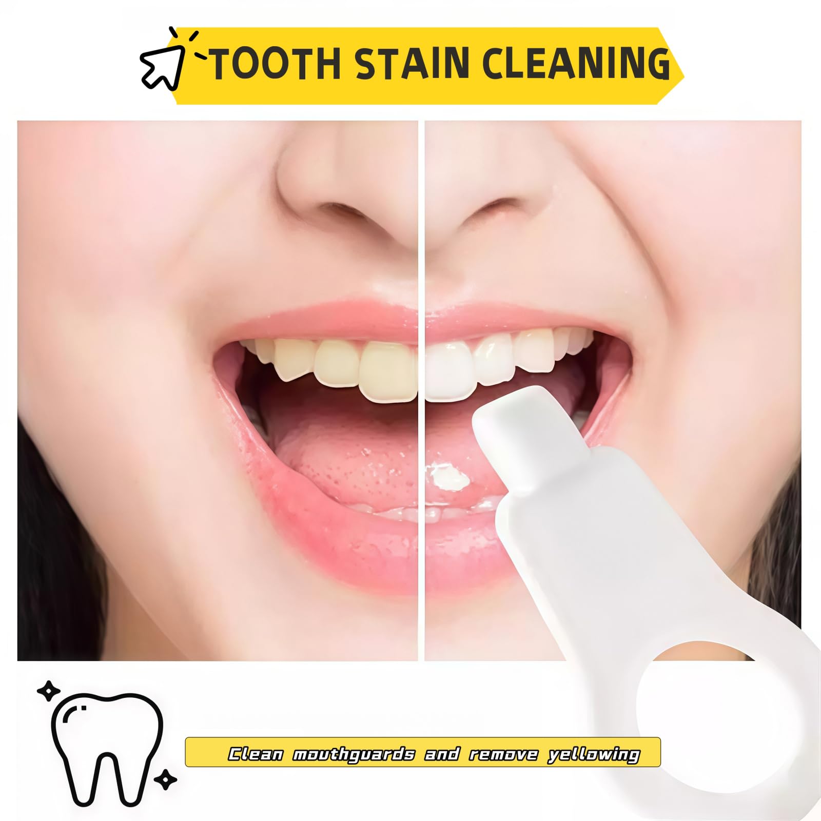 Limpiador De Dientes De Esponja, Cepillo De Dientes Nano, para Limpiar Los Dientes, Eliminar Tartar, Manchas Y Manchas Negras, para El Cuidado Oral Diario para Bebés, Niños, Adultos (30 Piezas)