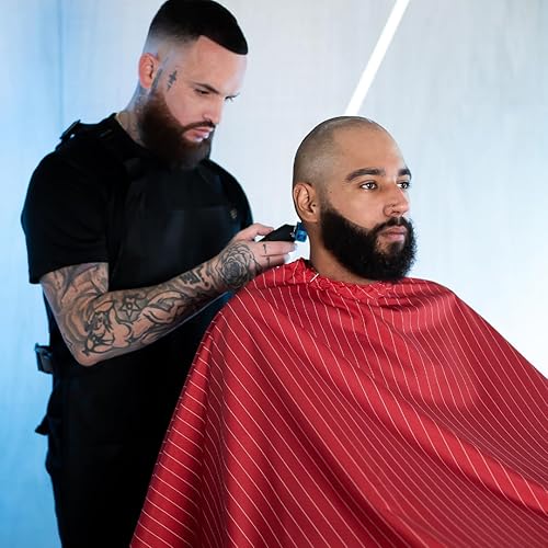 Miniatura 2 de Barber Strong The Barber Cape - Funda para corte de pelo para hombres, material repelente y reductor estático, tela resistente al agua