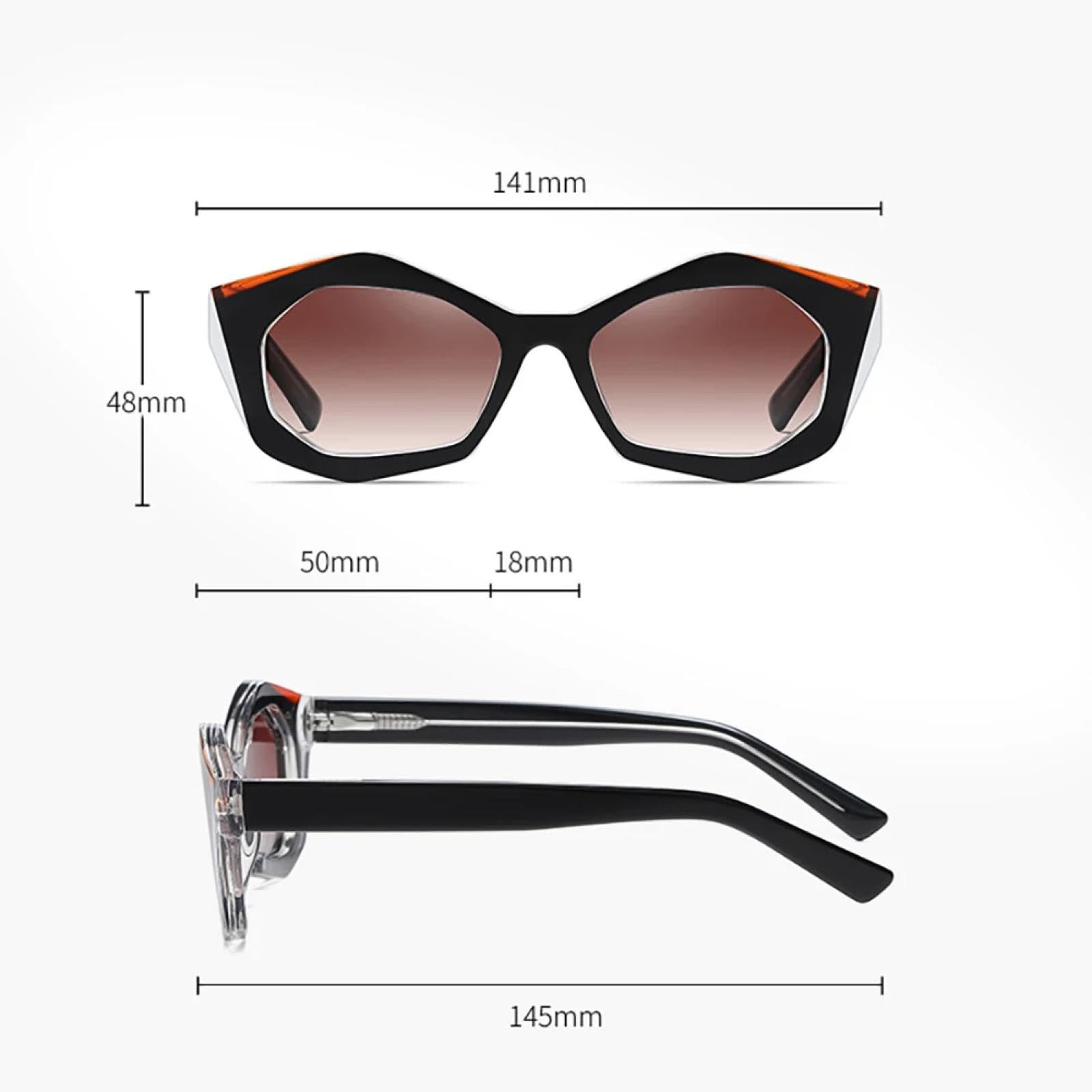 Sonnenbrille Herren Damen Unisex Sonnenbrille Frauen Retro Weibliche Accessoires Asshowinphoto