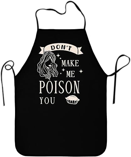 Miniatura 5 de Delantal divertido para hombres y mujeres, para hornear, jardinería, costura, barbacoa, impermeable, bonitos regalos