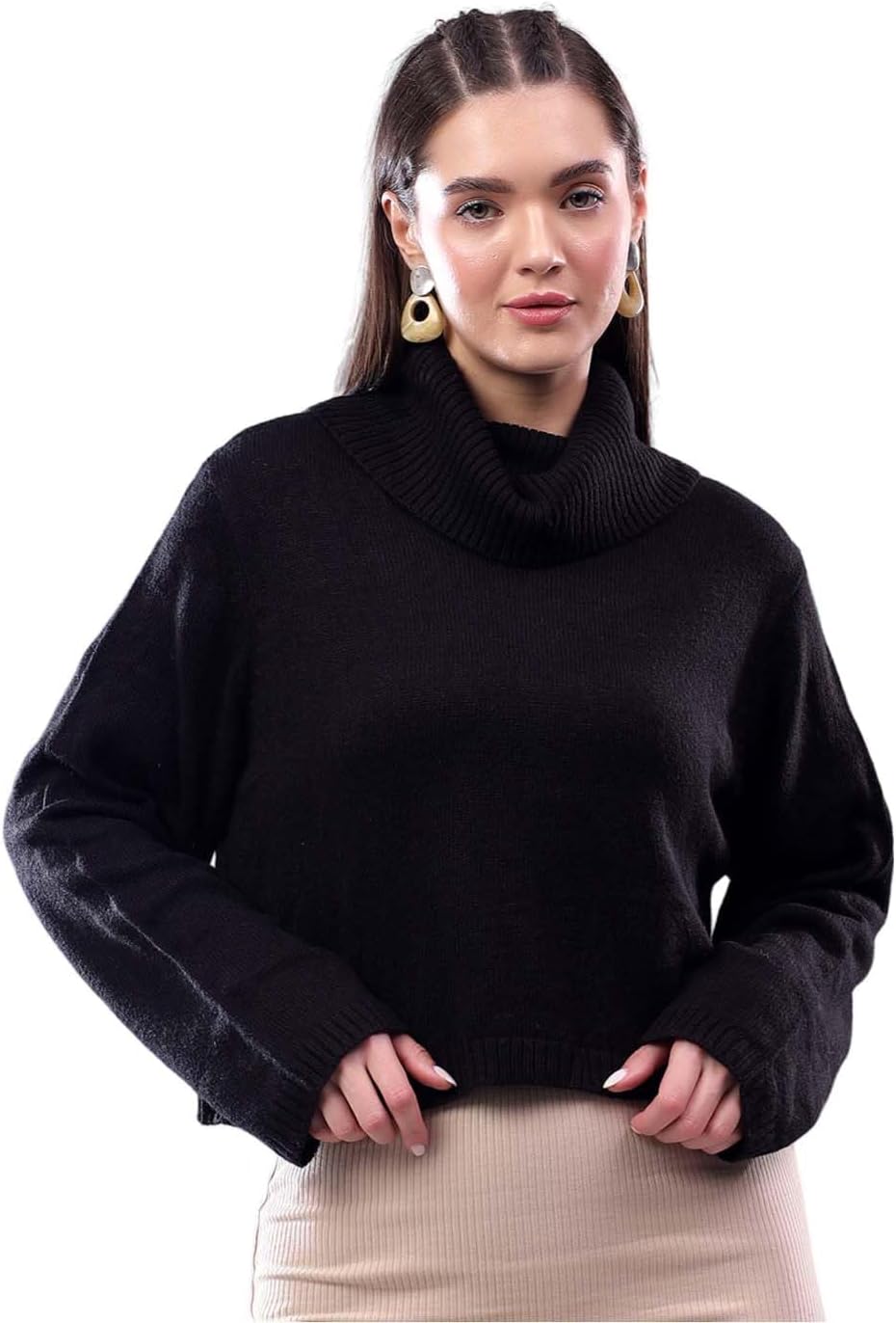 Women's Cotton Blend Modern Pullover Sweater