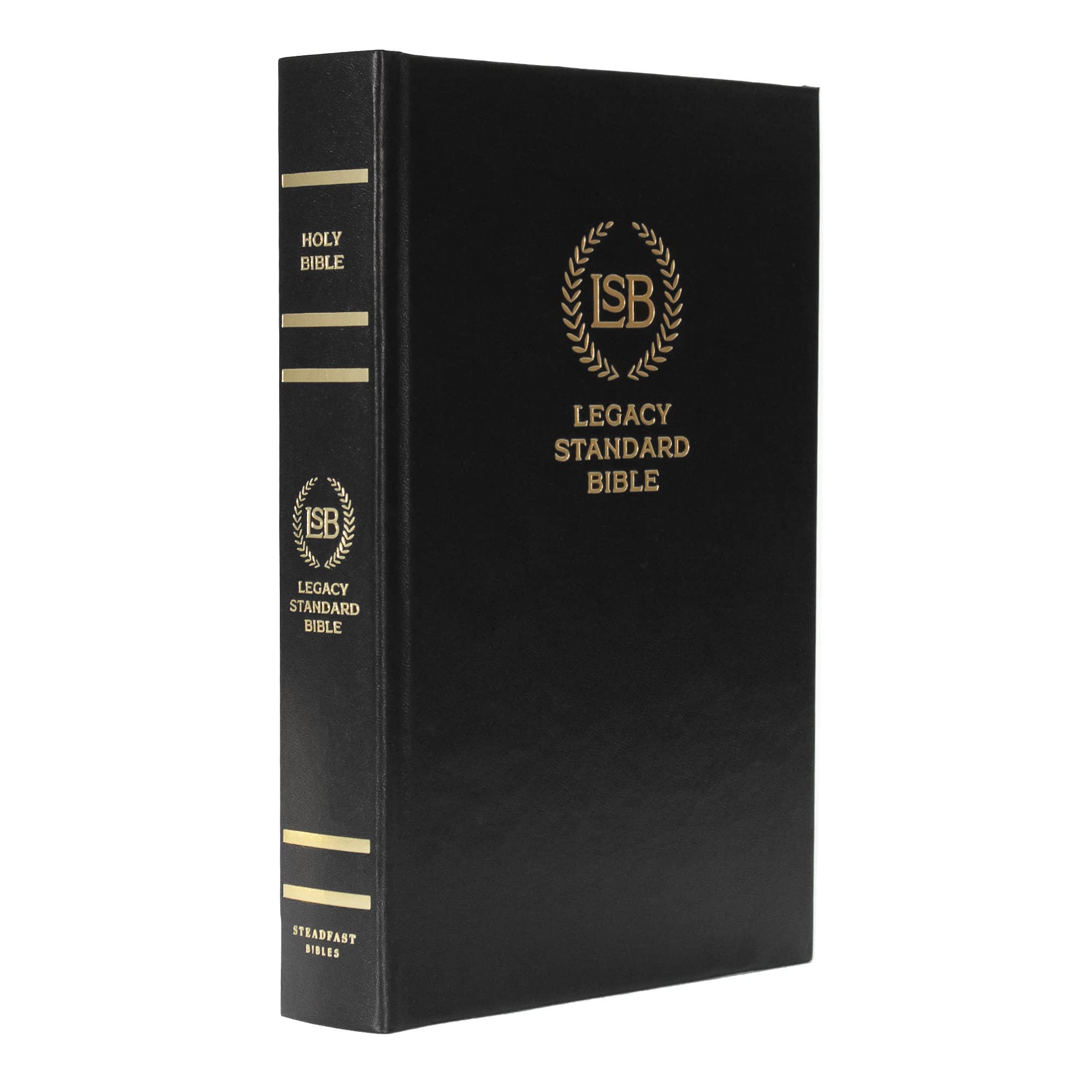 Legacy Standard Bible, Single Column Text Only Edition - Black Hardcover Hardcover – 7 April 2022