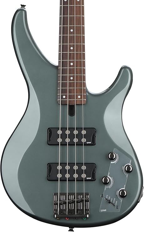 basgitaar kopen Yamaha TRBX304 MGR 4-snarige basgitaar mistgroen