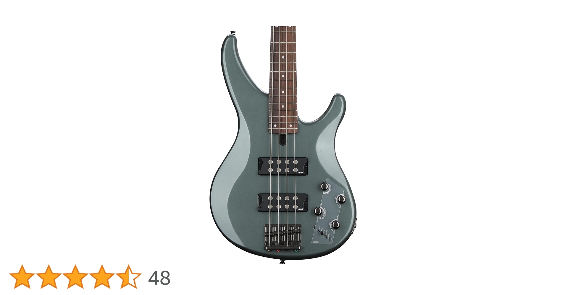 Yamaha 4弦エレキベース TRBX304 美品！ Amazon | Yamaha ヤマハ TRBX304 MGR 4弦 Electric ベースギター