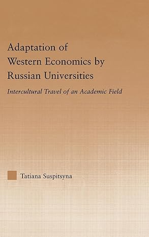 Adaptation of Western Economics by Russian Universities (Studies in Higher Education) book cover