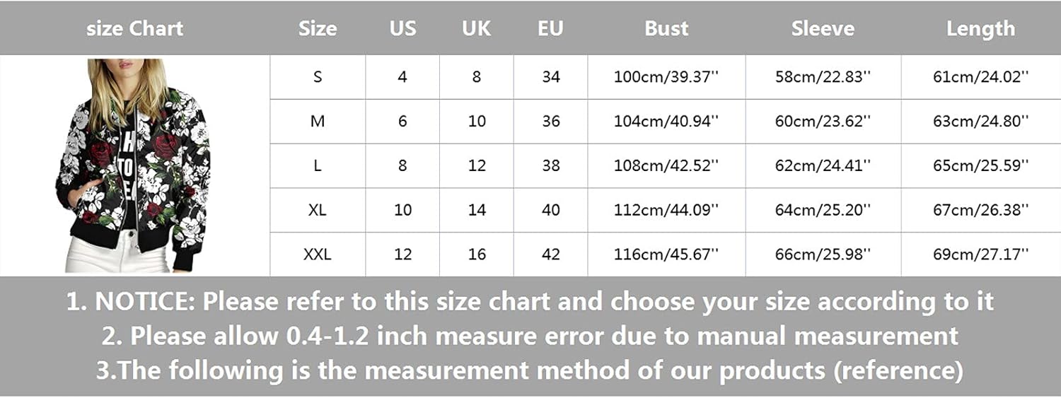 レディースカラーフローラルプリントスリムショートアウトウェアファッションカジュアルジッパーフード付きロングスリーブアウトウェアコート