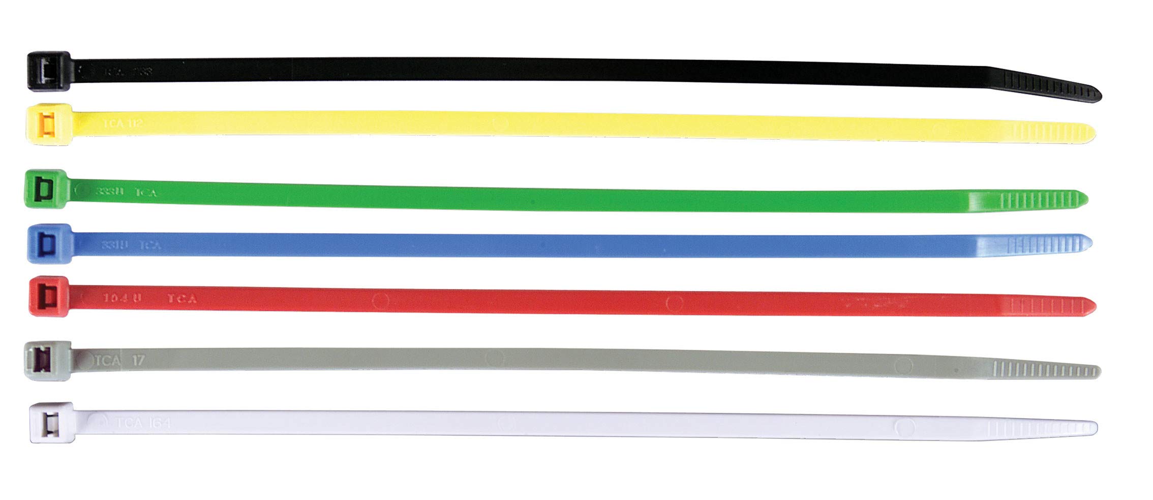 Helix 14-0307 - Fascette assortite, 30 pezzi, colore: Bianco