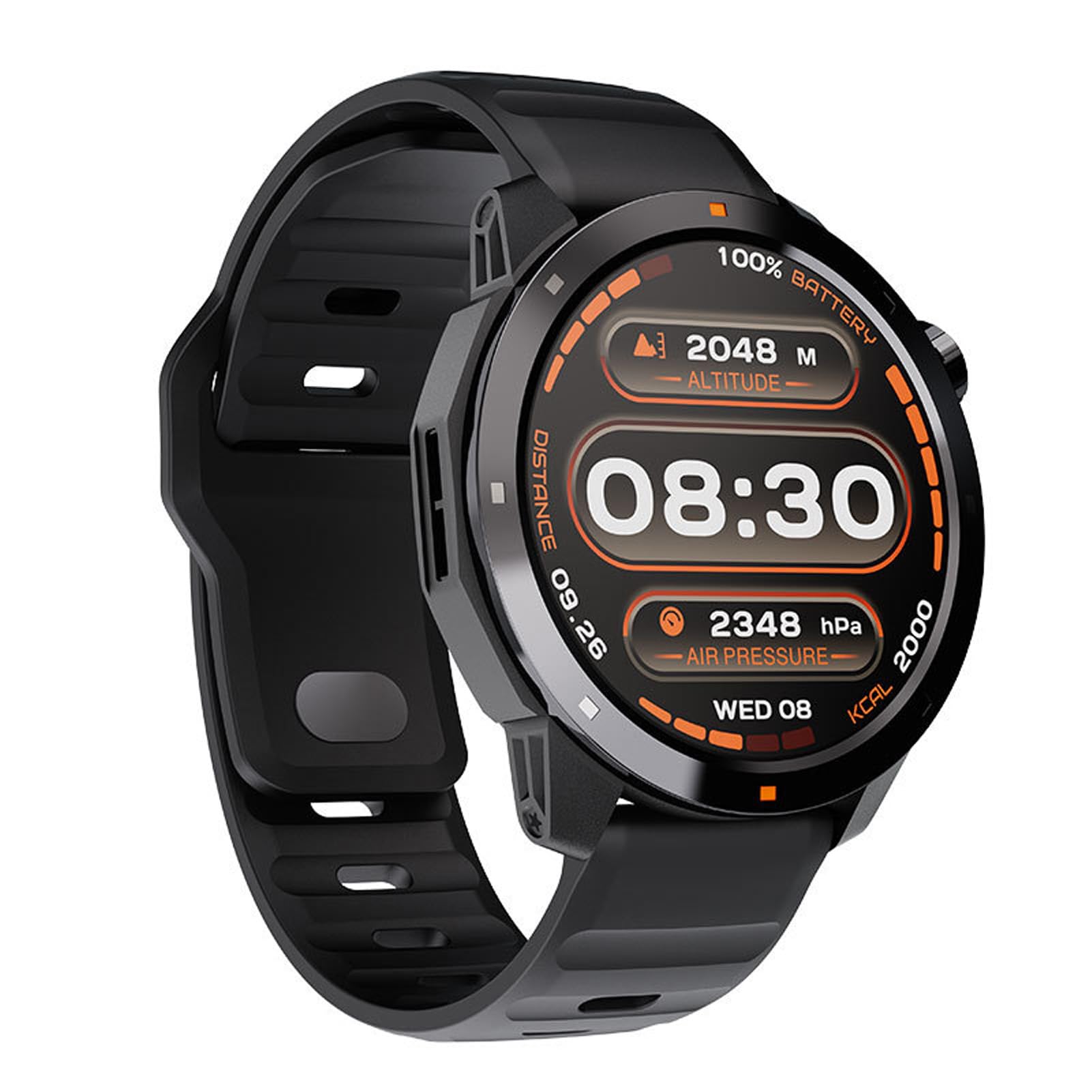 Smart Watch Altimetro Barometro con GPS Integrato per il Monitoraggio del Fitness, Adatto Agli Amanti dello Sport (#1)