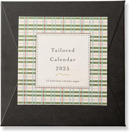 Amazon.com : Karen Adams 2025 Tailored Desk Calendar Refill Supplement ...