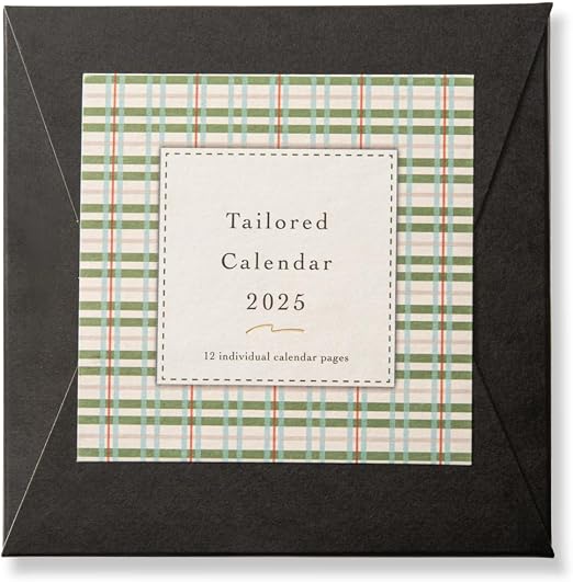 Amazon.com : Karen Adams 2025 Tailored Desk Calendar Refill Supplement ...