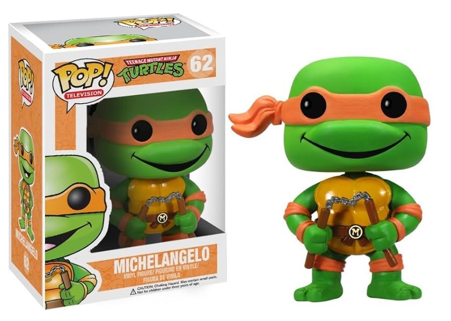 【未開封】 FUNKO POP TMNT タートルバン ミケランジェロ アメトイ Pop! Michelangelo (Mutant Mayhem) | Funko