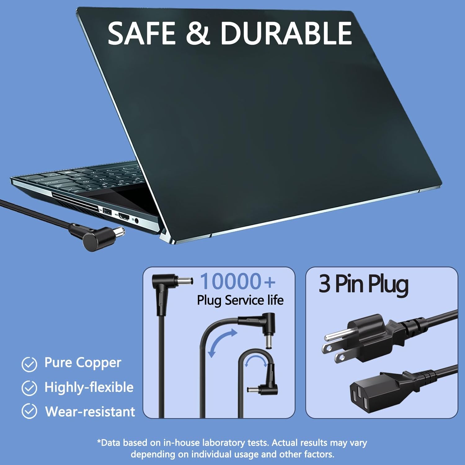 240W for ASUS Laptop Charger Replacement 20V 12A Compatible with Rog Zephyrus G14 G15 M16 G16 S15 S17 ROG Strix G15 G513 Strix Scar 15 G533 G16 G614 G17 TUF A15 16 17 F15-17 Gaming Laptop-6.0 * 3.7MM